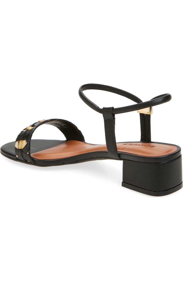 Bottero Elsa Ankle Strap Sandal, Alternate, color, Preto
