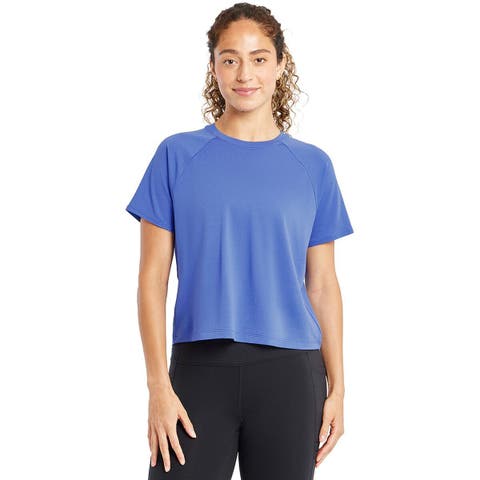 Flyout Boxy Short-Sleeve Shirt - Women's