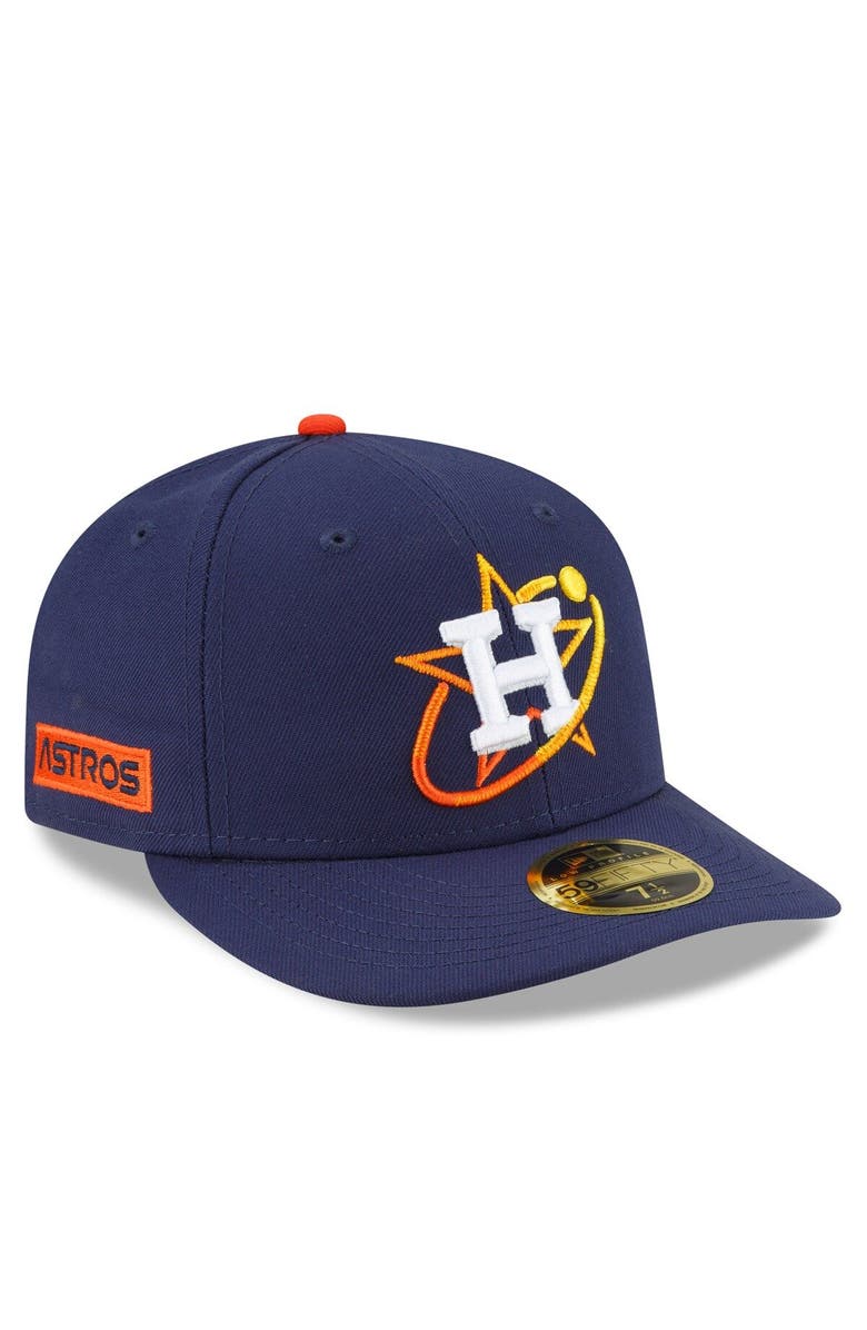 New Era Men's New Era Navy Houston Astros 2022 City Connect Low Profile 59FIFTY Fitted Hat, Main, color, Navy