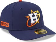 New Era Men's New Era Navy Houston Astros 2022 City Connect Low Profile 59FIFTY Fitted Hat