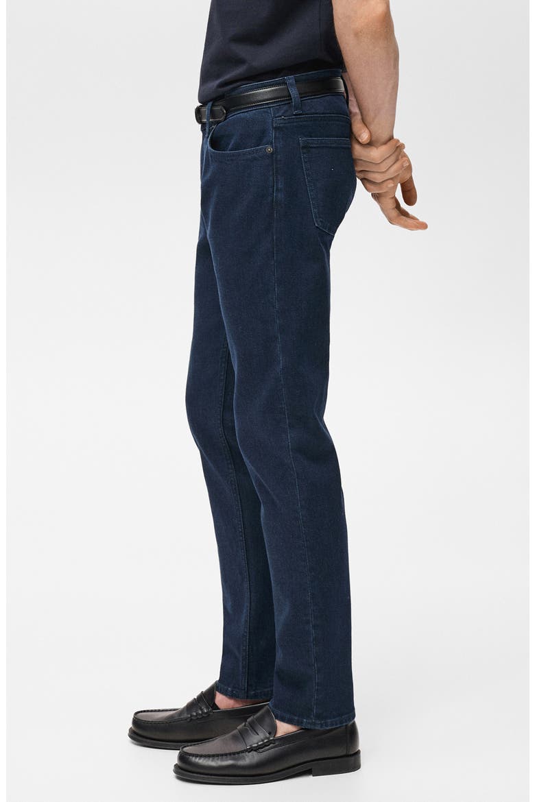 Jan Slim Fit Jeans, Alternate, color, DEEP DARK BLUE