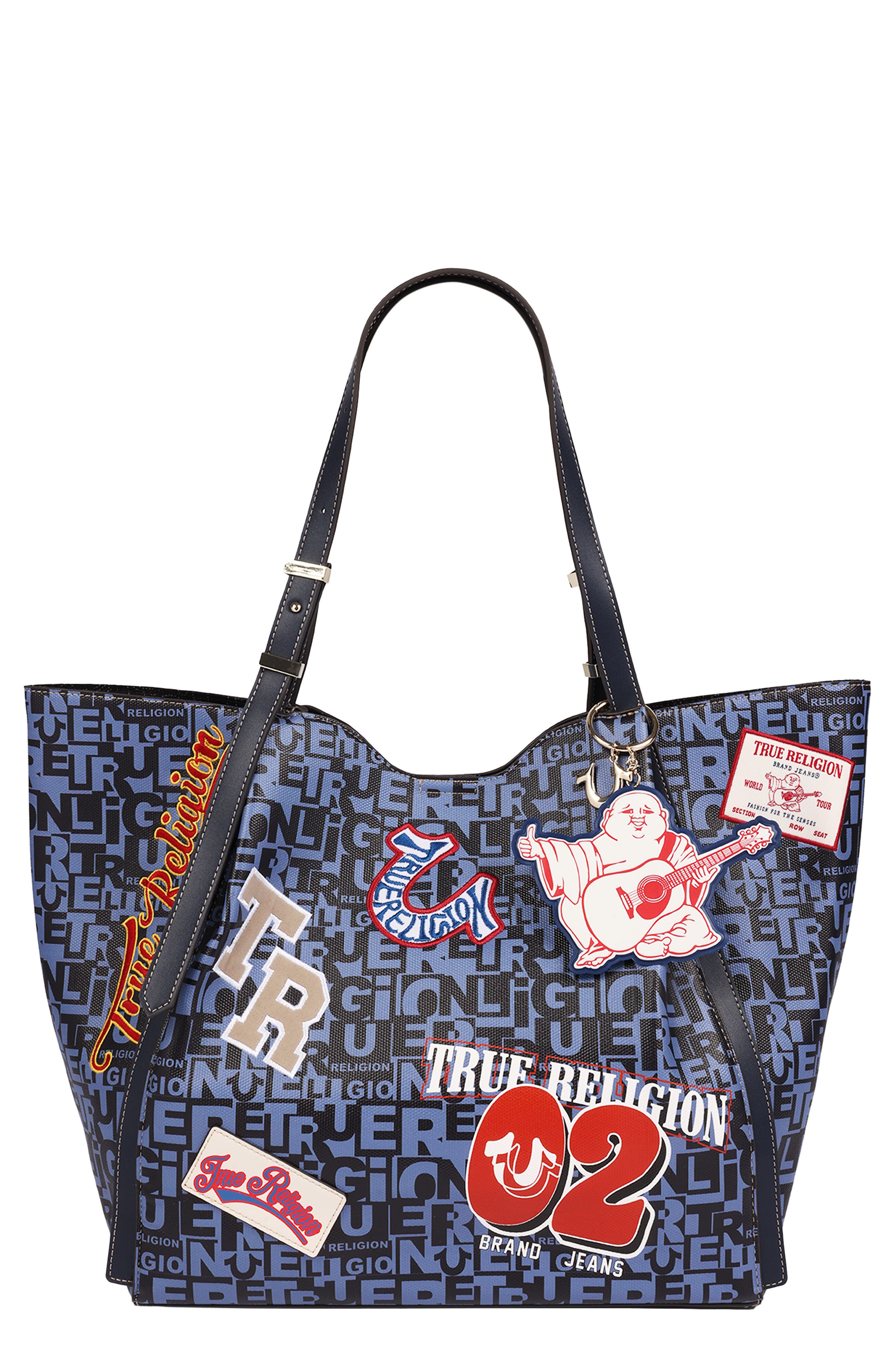 Multi Patch Graphic Tote