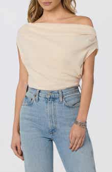 Off the Shoulder Knit Top