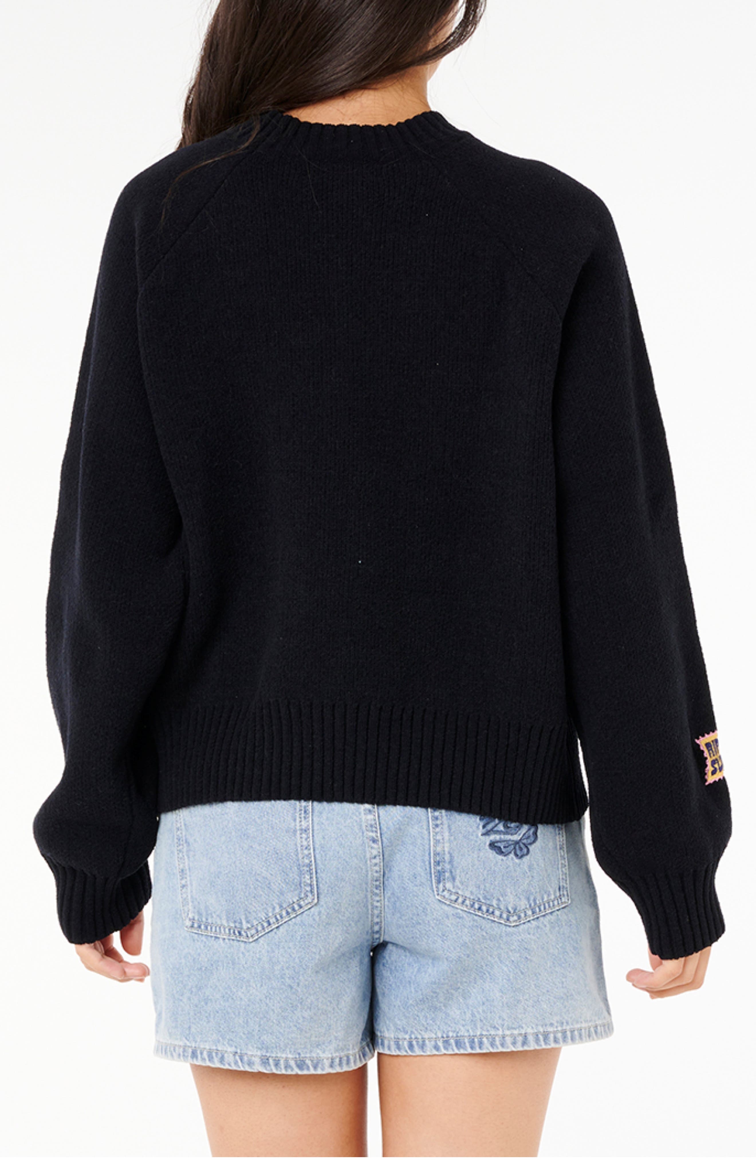 Paradise Graphic Knit Sweater - image 2