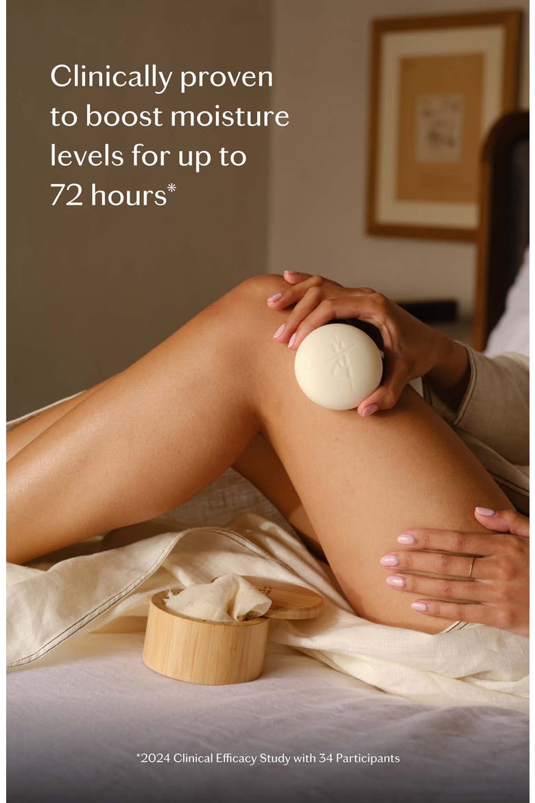 Grounding Stone - Moisturizing Lotion Bar with Vetiver & Bergamot, Alternate, color, REFILL