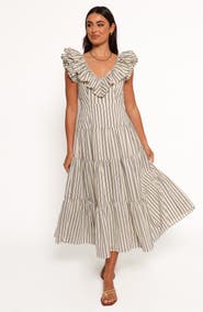 Petal & Pup Bobbie Ruffle Maxi Dress