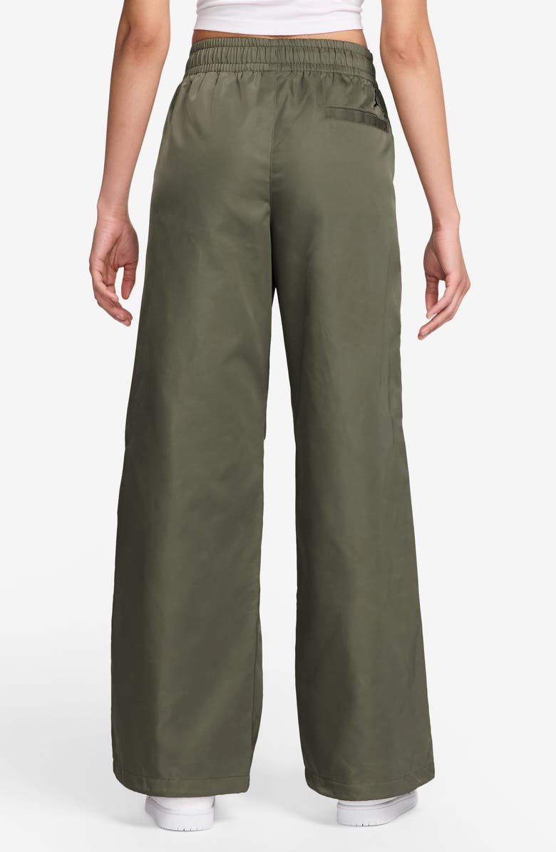 Jordan Brooklyn Water Repellent Pants, Alternate, color, Medium Olive/ Black