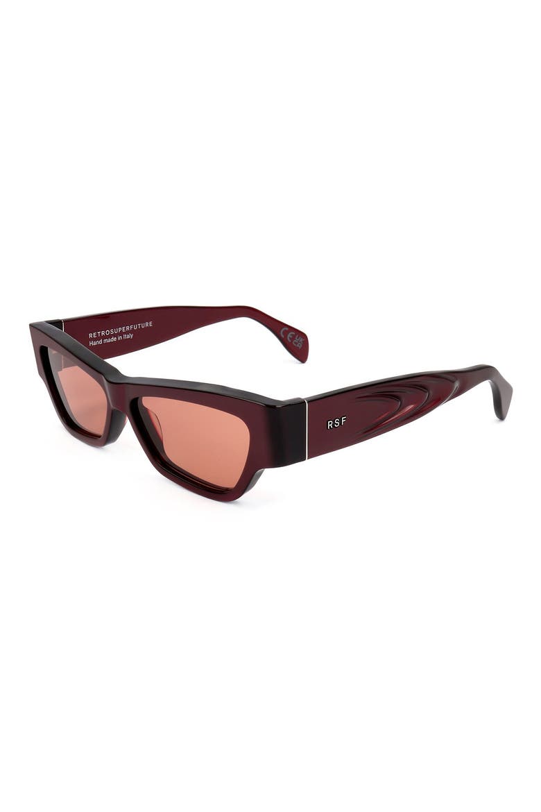 54mm Cat Eye Sunglasses, Alternate, color, TORT