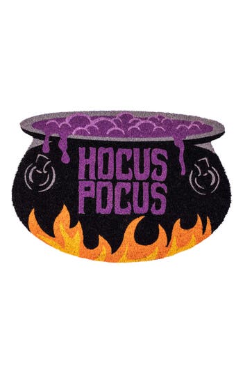 Entryways Hocus Pocus Coir Doormat Holiday Doormat Rug In Purple