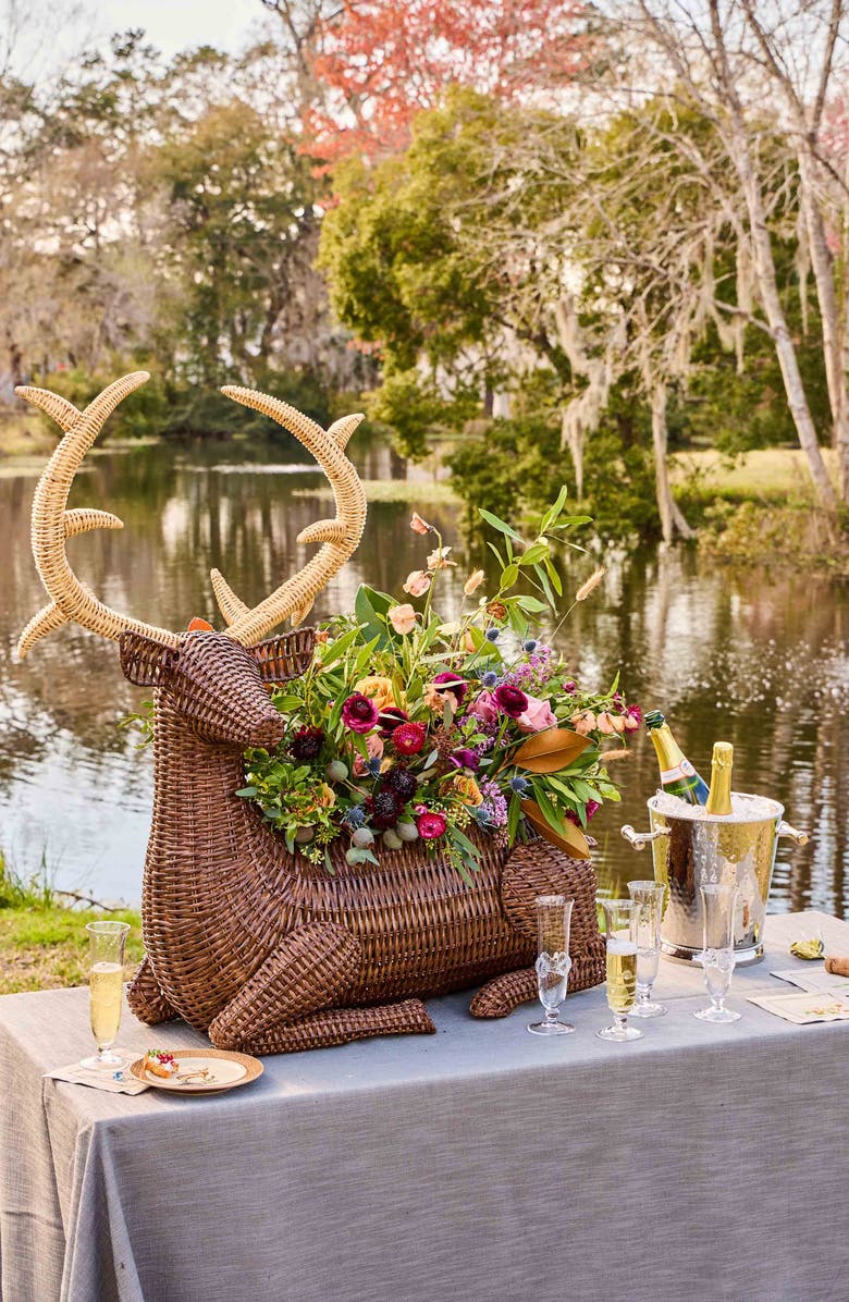 Juliska Devon Willow Stag Party Bucket, Alternate, color, 