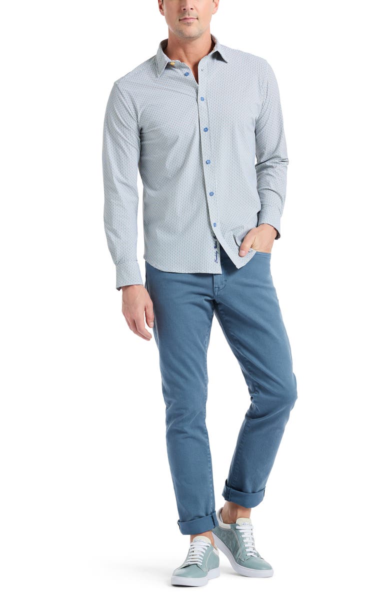 Robert Graham Caveda Stretch Button-Up Shirt, Alternate, color,