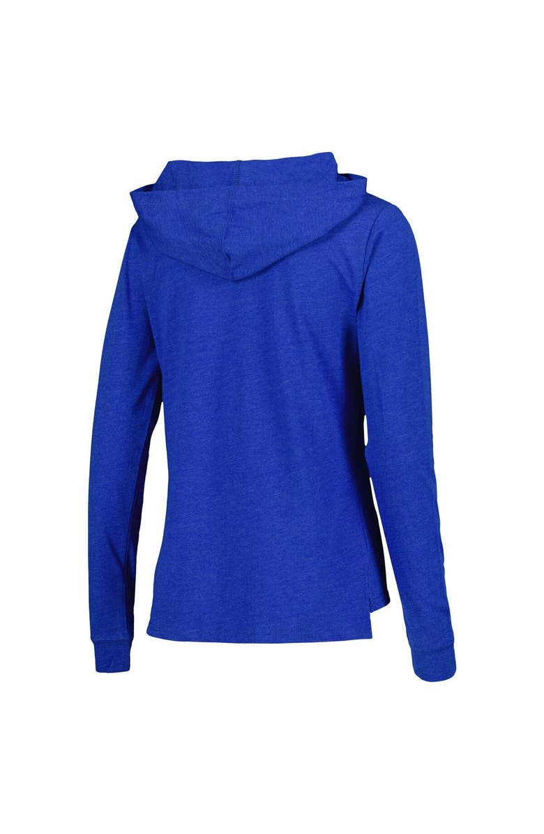 CONCEPTS SPORT Women's Concepts Sport Heather Blue Dallas Mavericks Team Hoodie & Pants Sleep Set, Alternate, color, 