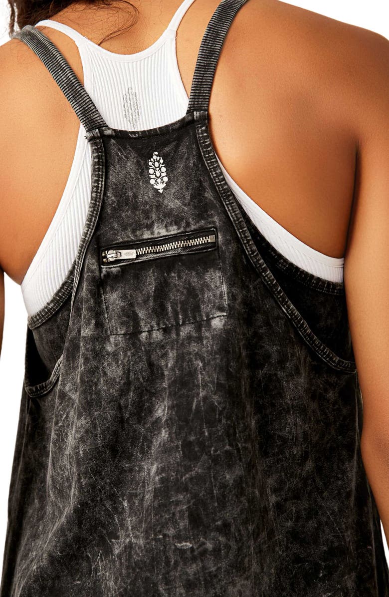 FP Movement by Free People FP Movement Hot Shot Racerback Tank Minidress, Alternate, color, Black