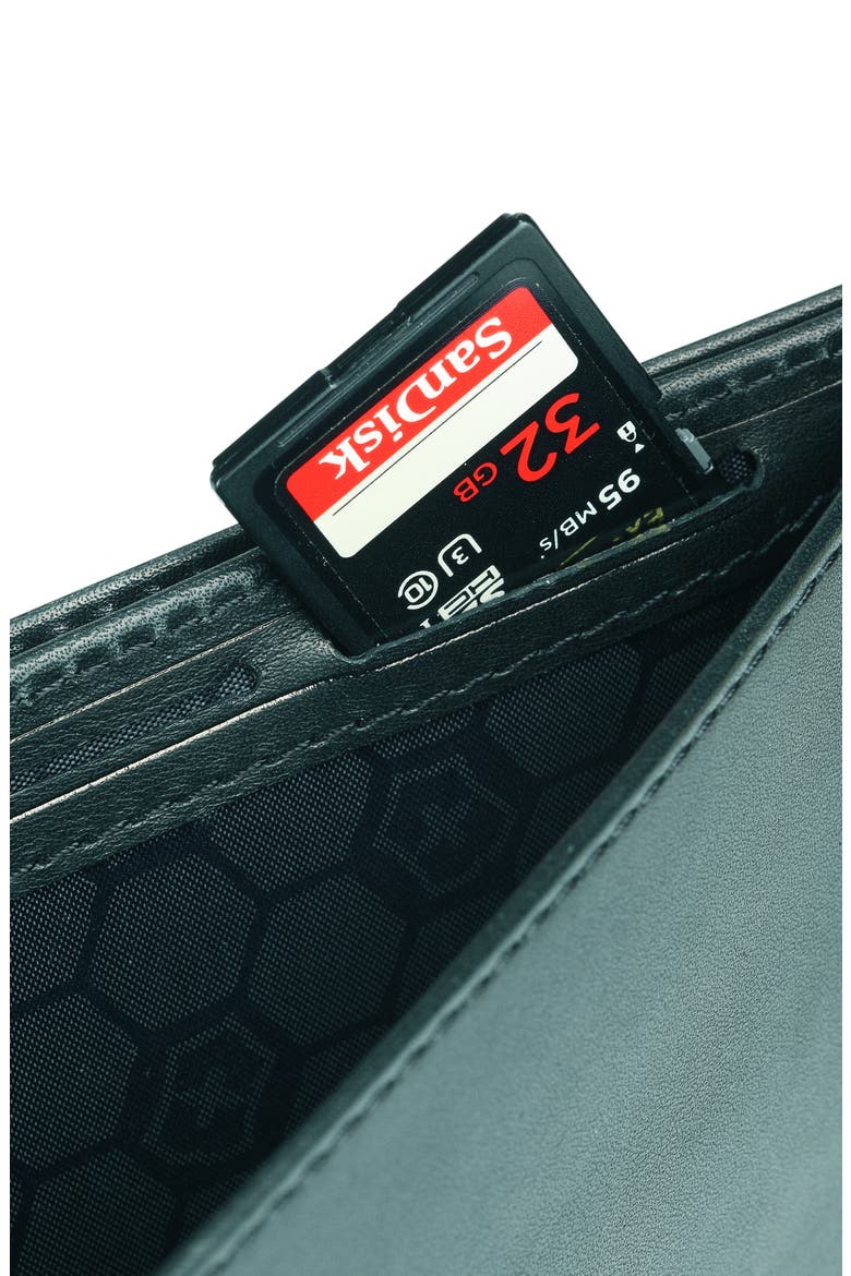 Altius Edge Pythagoras Wallet, Alternate, color, BLACK