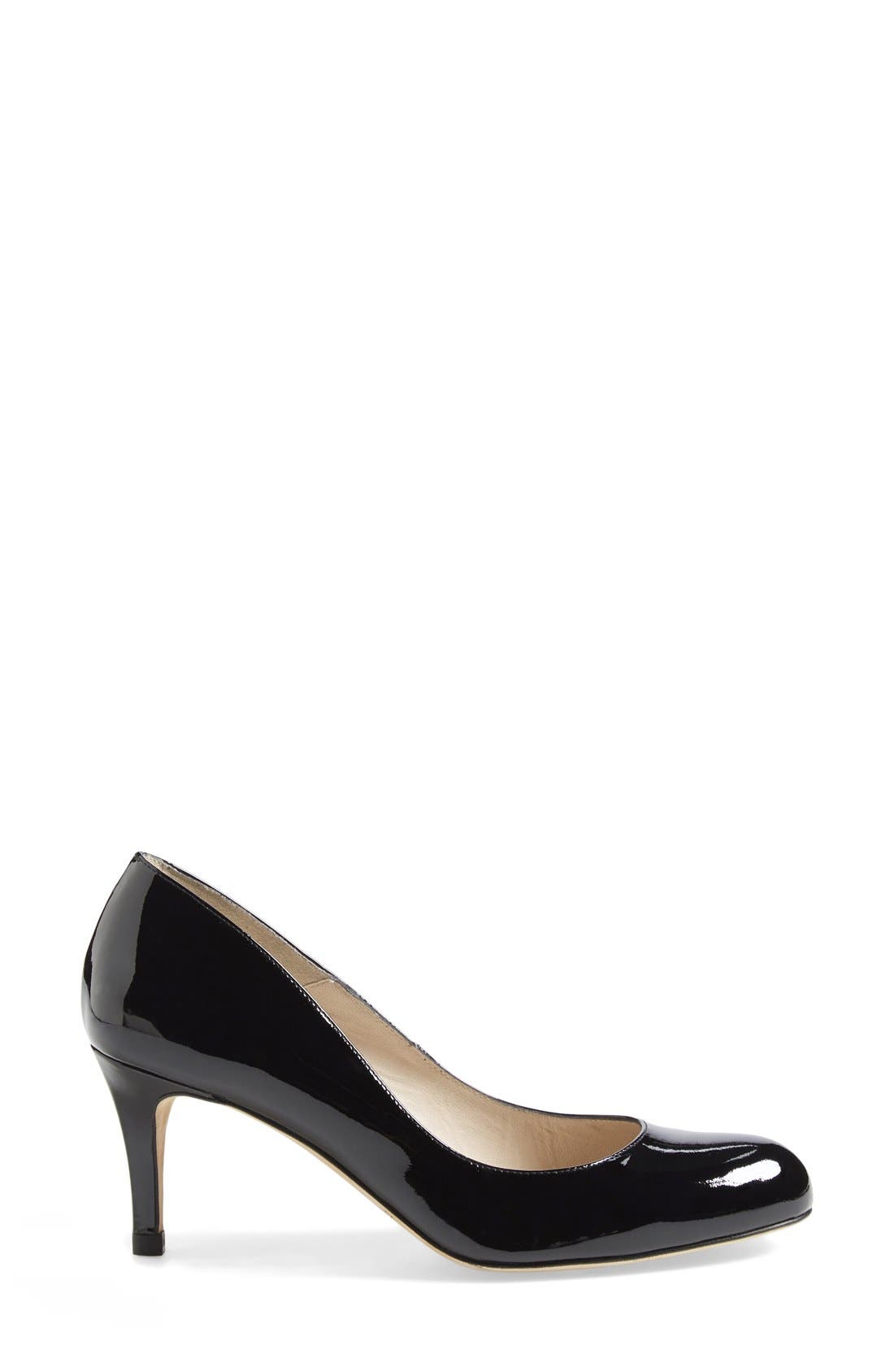 L.K. Bennett 'Samira' Pump, Alternate, color, BLACK PATENT