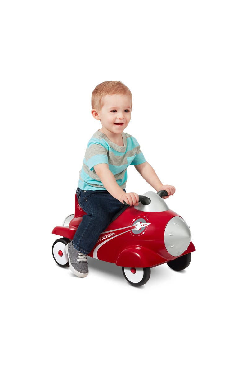 Radio Flyer Retro Rocket, Alternate, color, Red