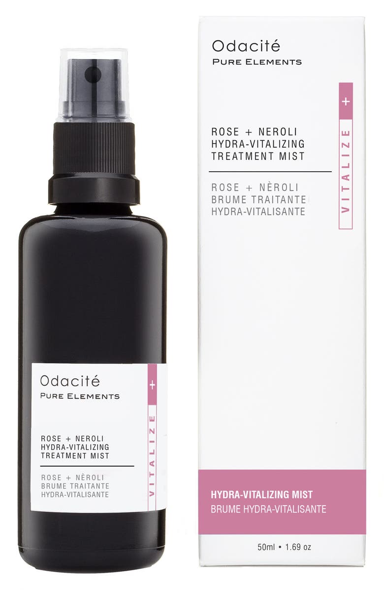 Odacité Rose + Neroli Hydra-Vitalizing Treatment Mist, Main, color,