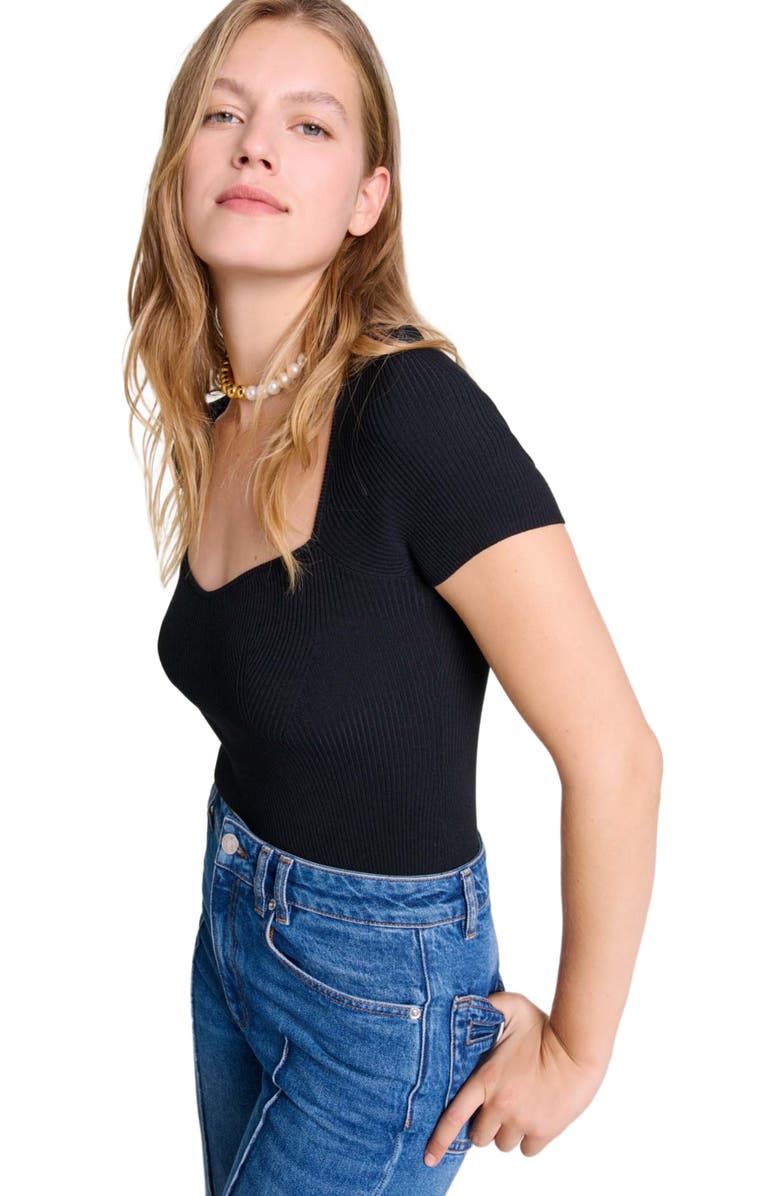 maje Knit top, Alternate, color,