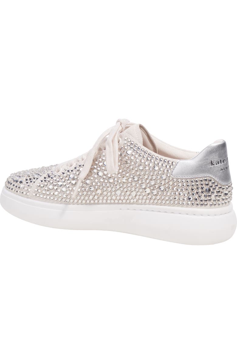Kate Spade New York lift crystal sneaker, Alternate, color,