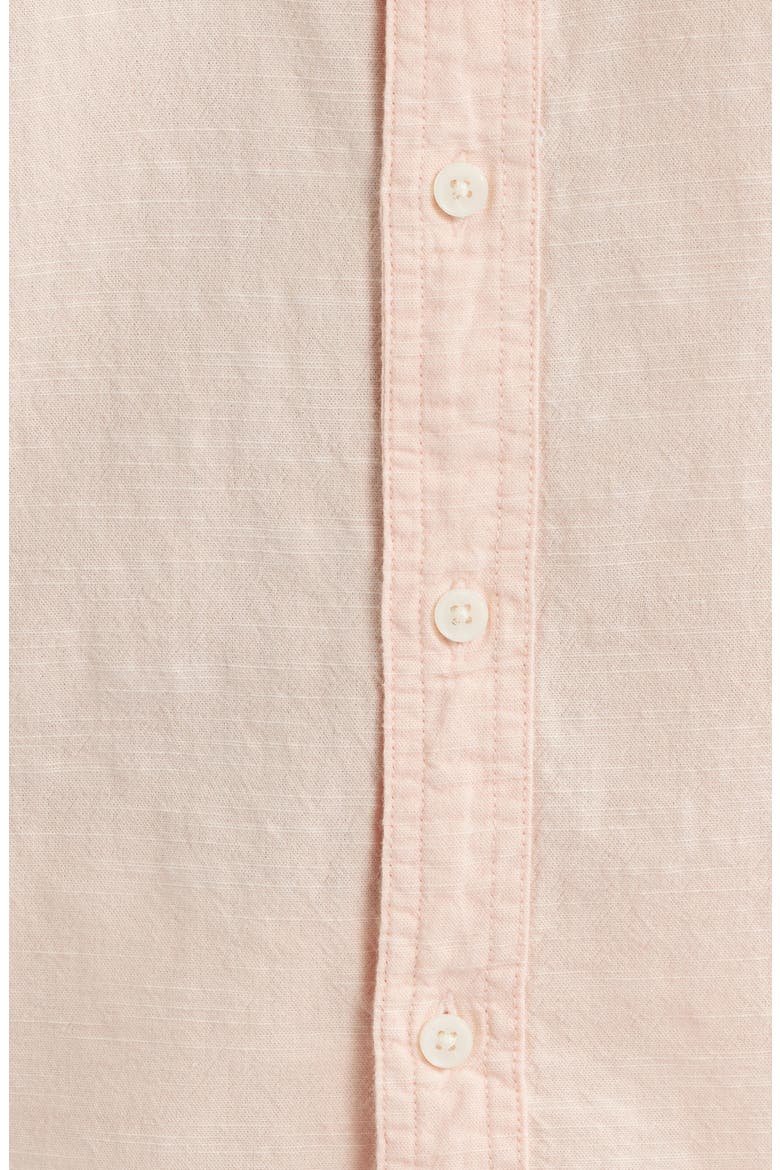 Mason Classic Fit Short Sleeve Button-Up Work Shirt, Alternate, color, VINTAGE PINK