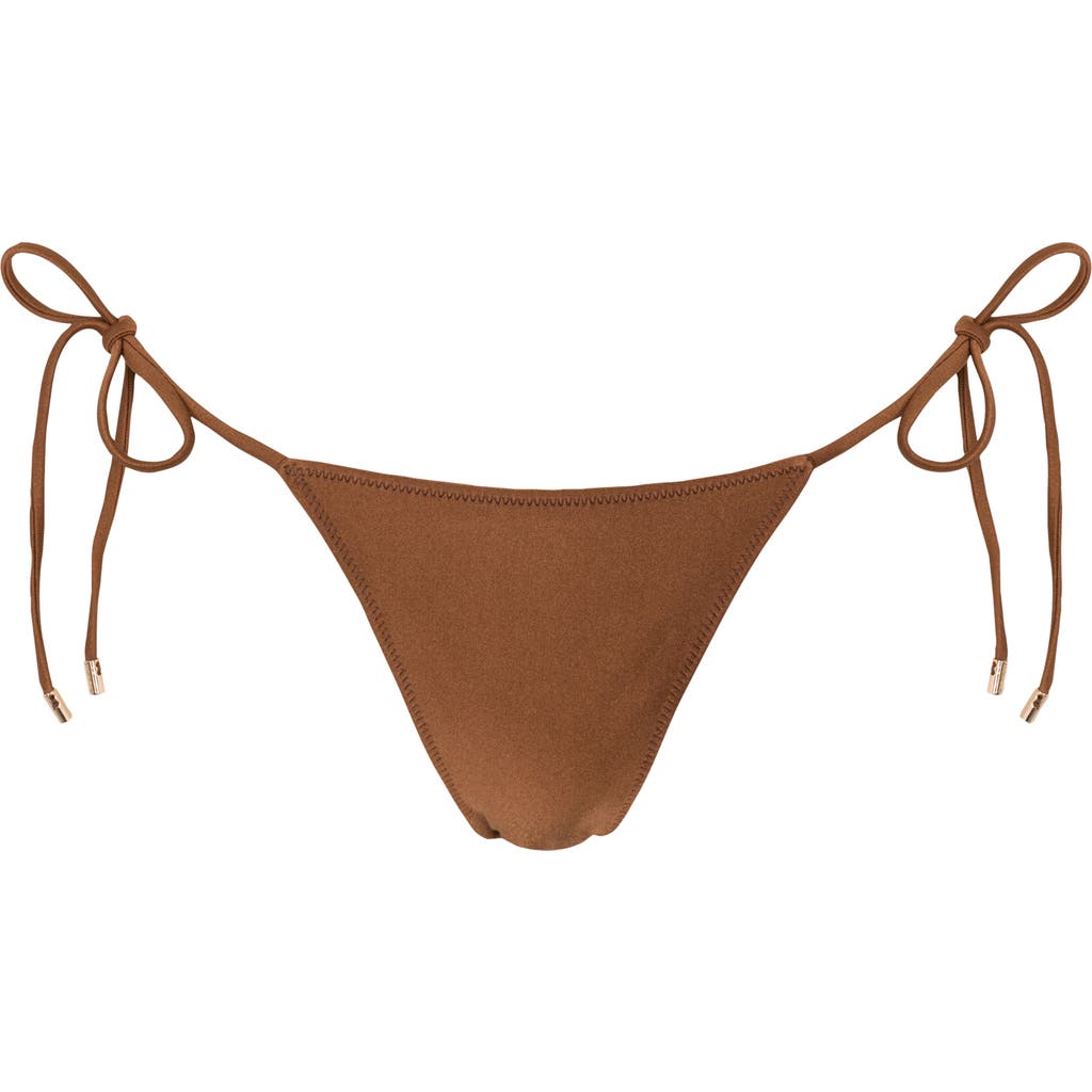 Sunkissed Le Triangle Swim Bottom In Espresso Martini