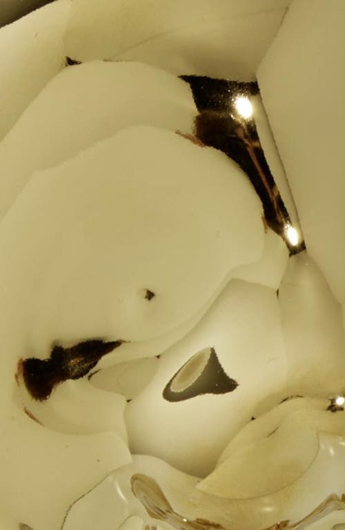 Uma Glam Set Of 2 Porcelain Animal Sculptures In Gold