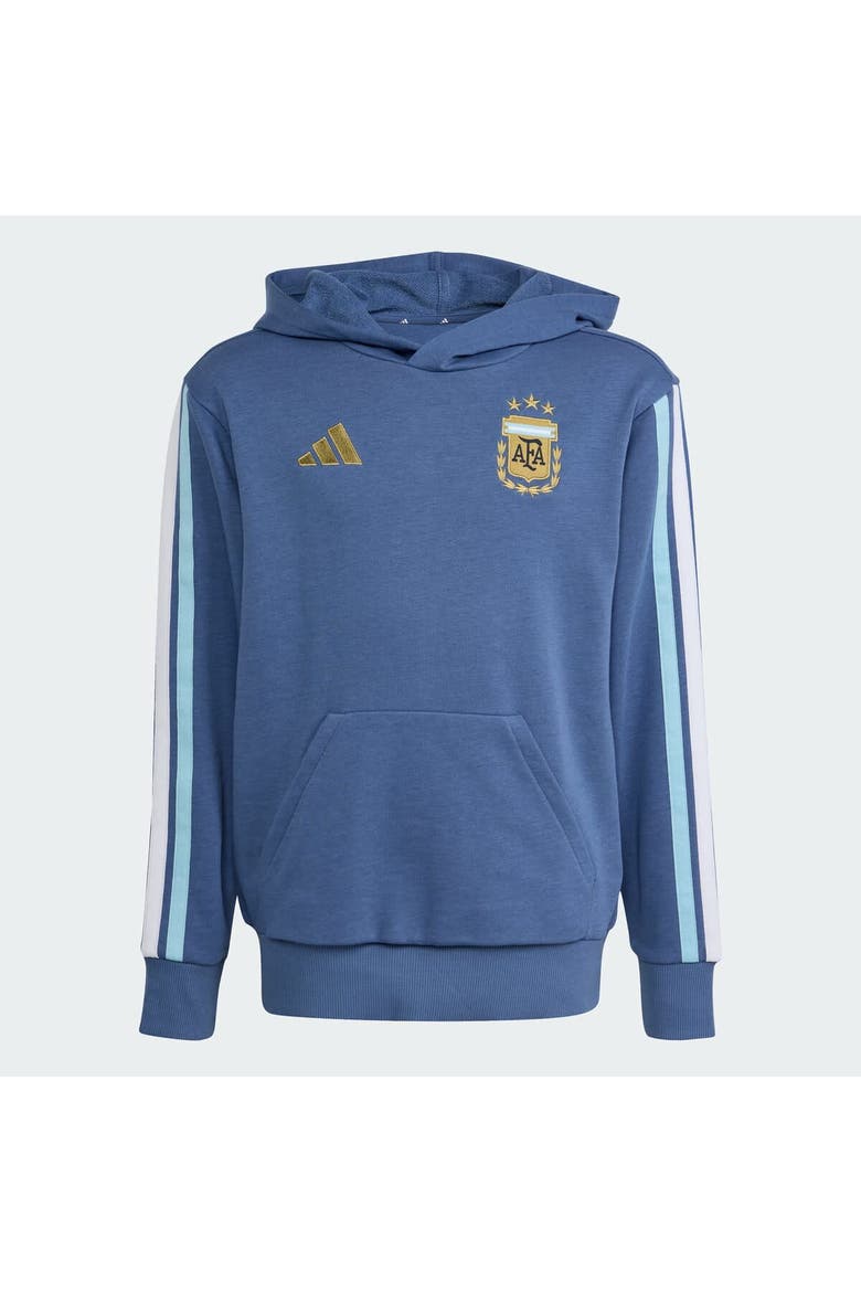 Youth adidas Blue Argentina National Team FIFA x World Cup Alphaskin Hoodie, Alternate, color, Blue