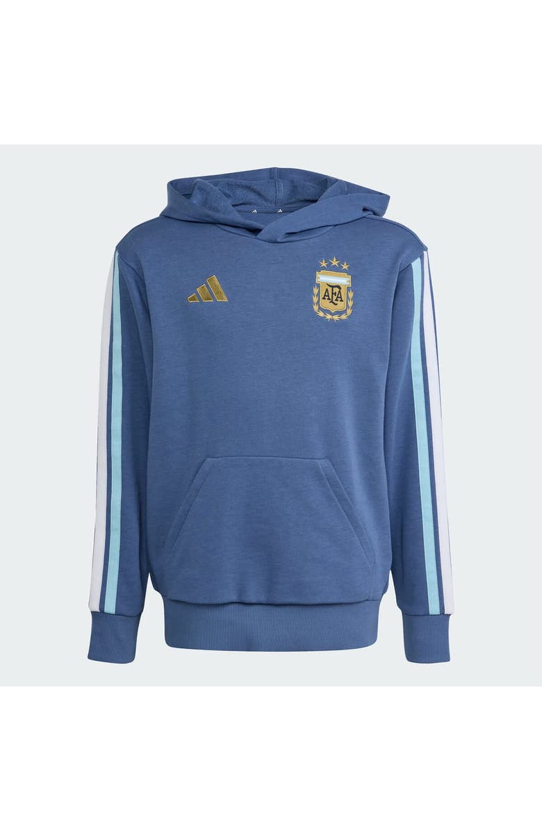 adidas Youth adidas Blue Argentina National Team FIFA x World Cup Alphaskin Hoodie, Alternate, color, Blue