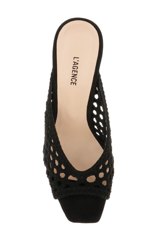 L Agence L'agence Jacques Sandal In Black