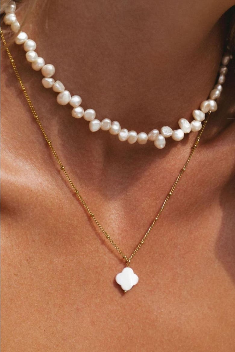 Positano Necklace, Alternate, color, Gold