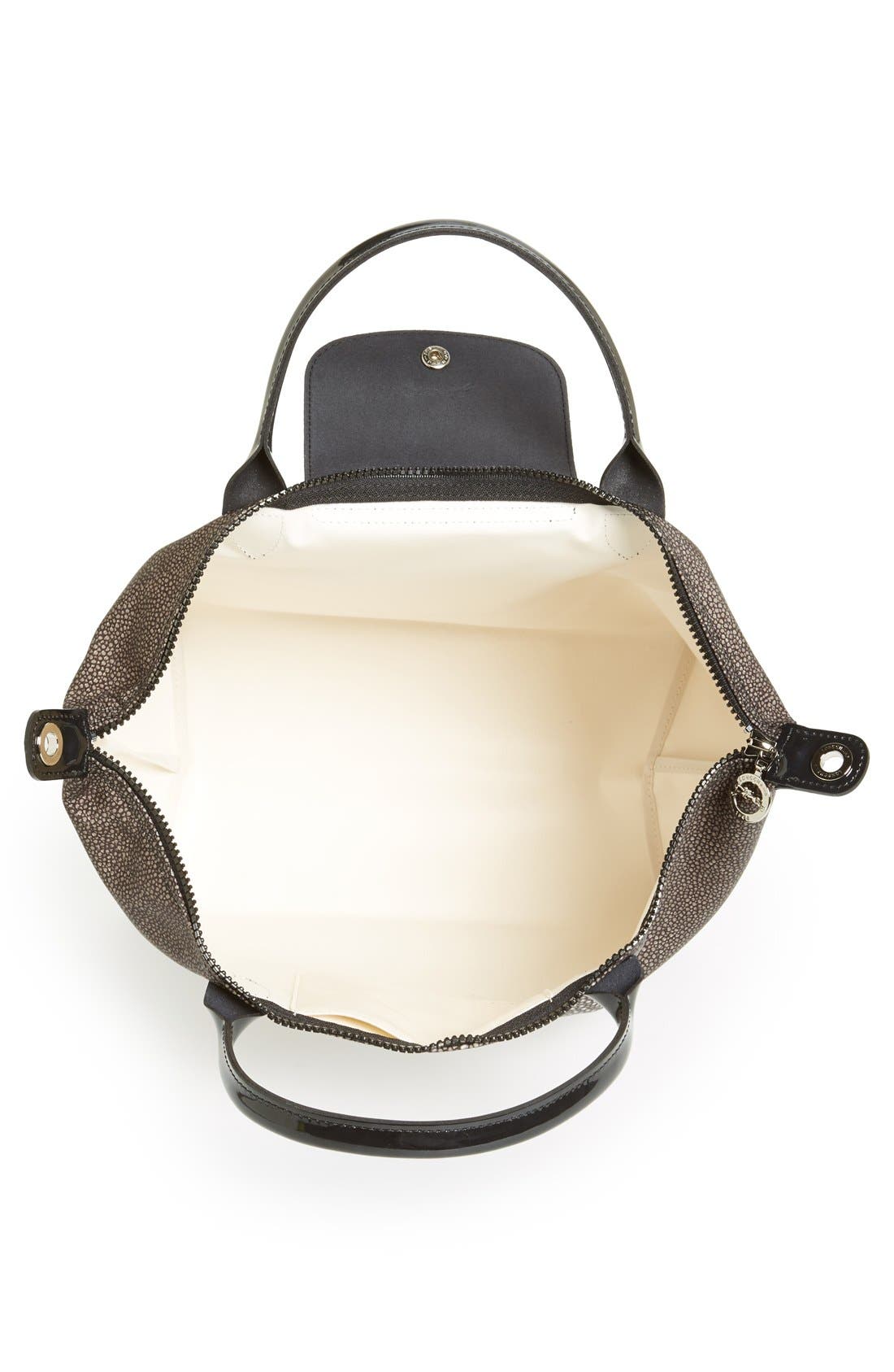 'Le Pliage - Neo Fantaisie Medium' Canvas Tote, Alternate, color, IRON