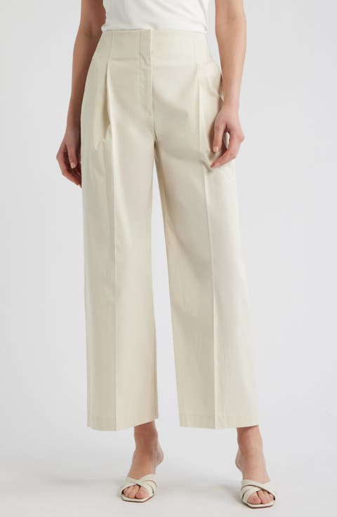 Tulotta Pleated High Waist Wide Leg Pants