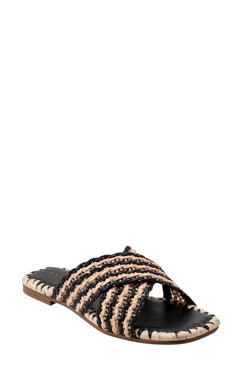 Marc Fisher Ltd Nylie Slide Sandal In Black