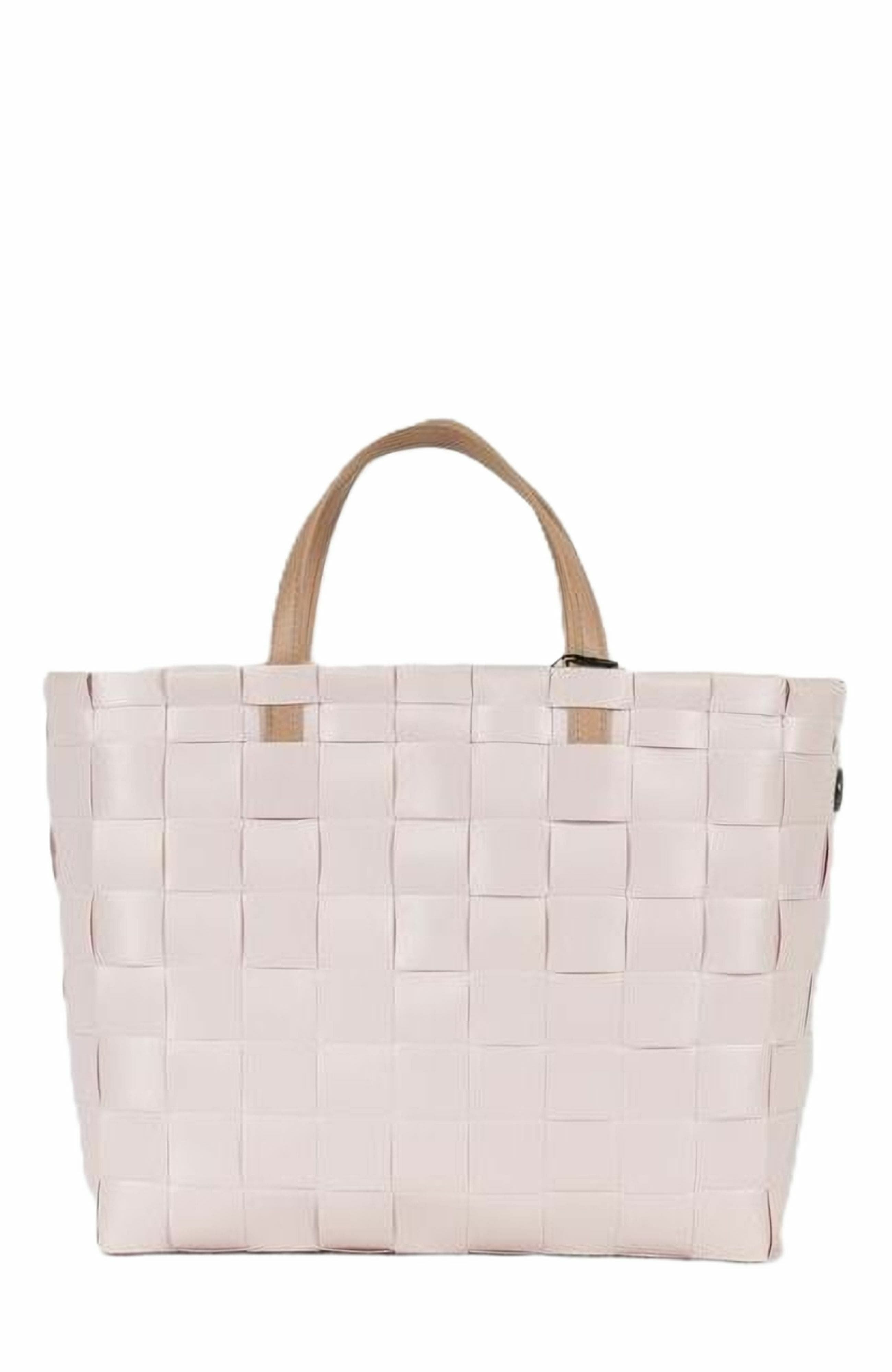Petite Recycled Plastic Handbag, Alternate, color, Nude