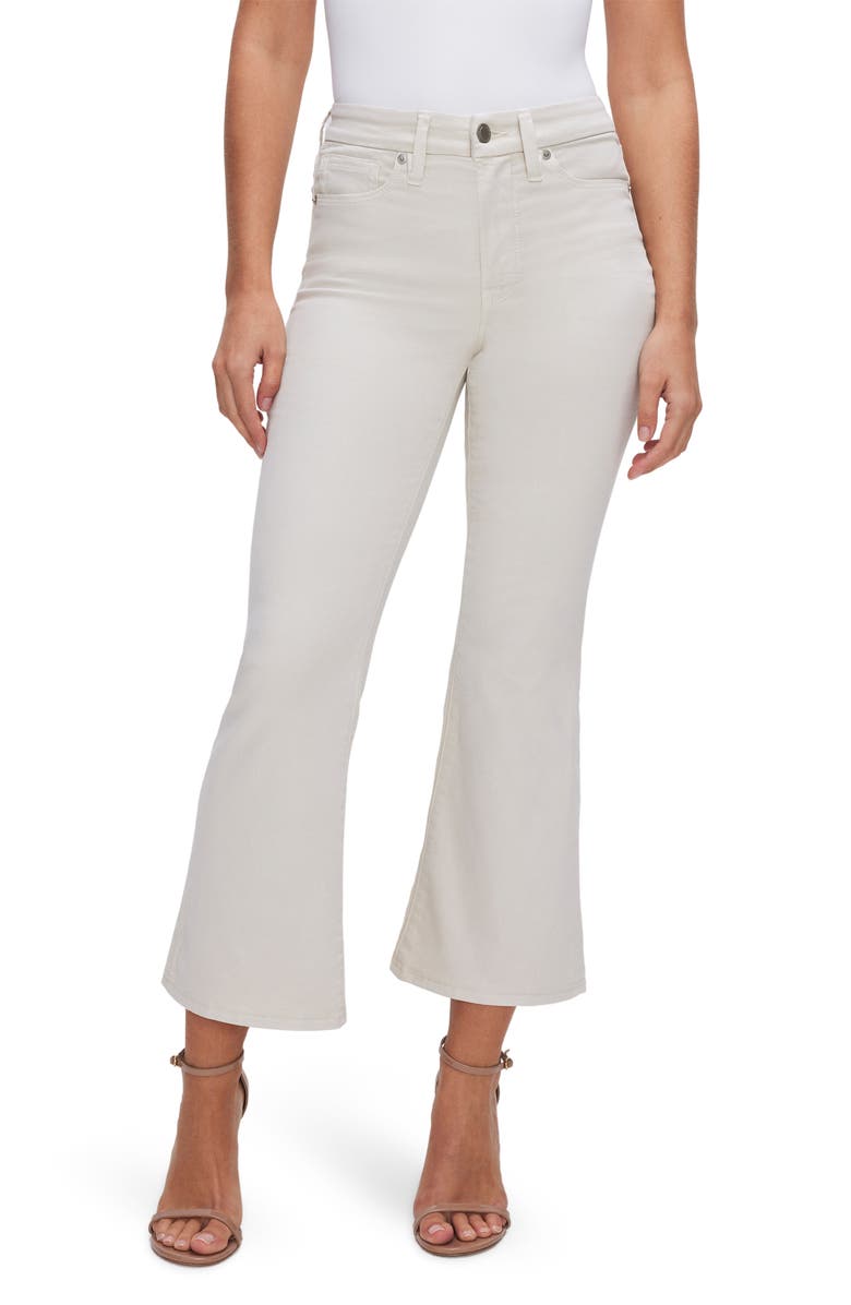 Good Legs Crop Mini Bootcut Jeans