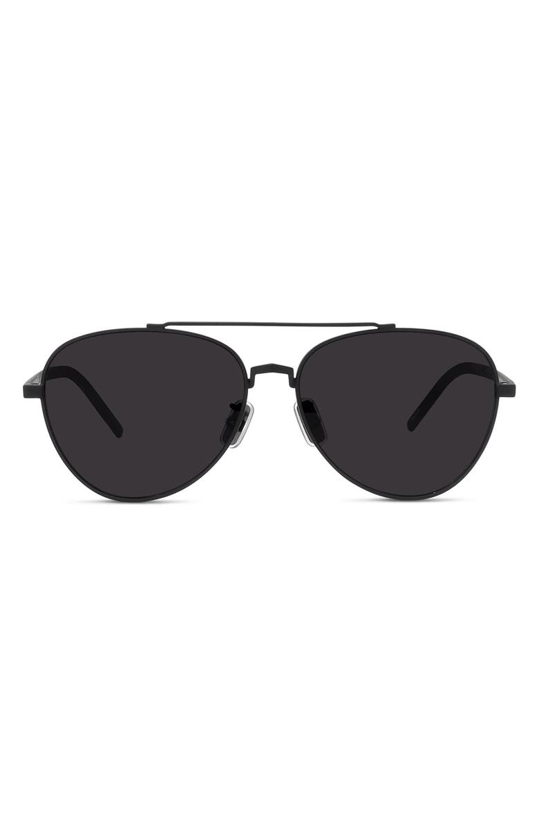 Givenchy 56mm Aviator Sunglasses, Main, color,