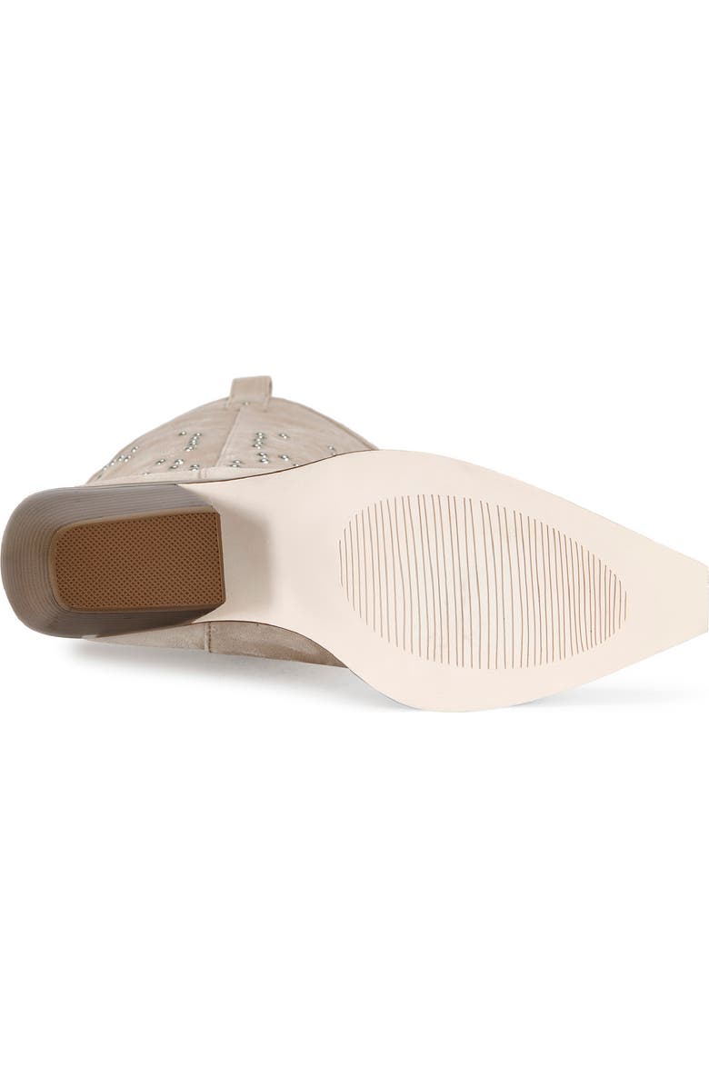 AZALEA WANG Beckett Western Boot, Alternate, color, Taupe