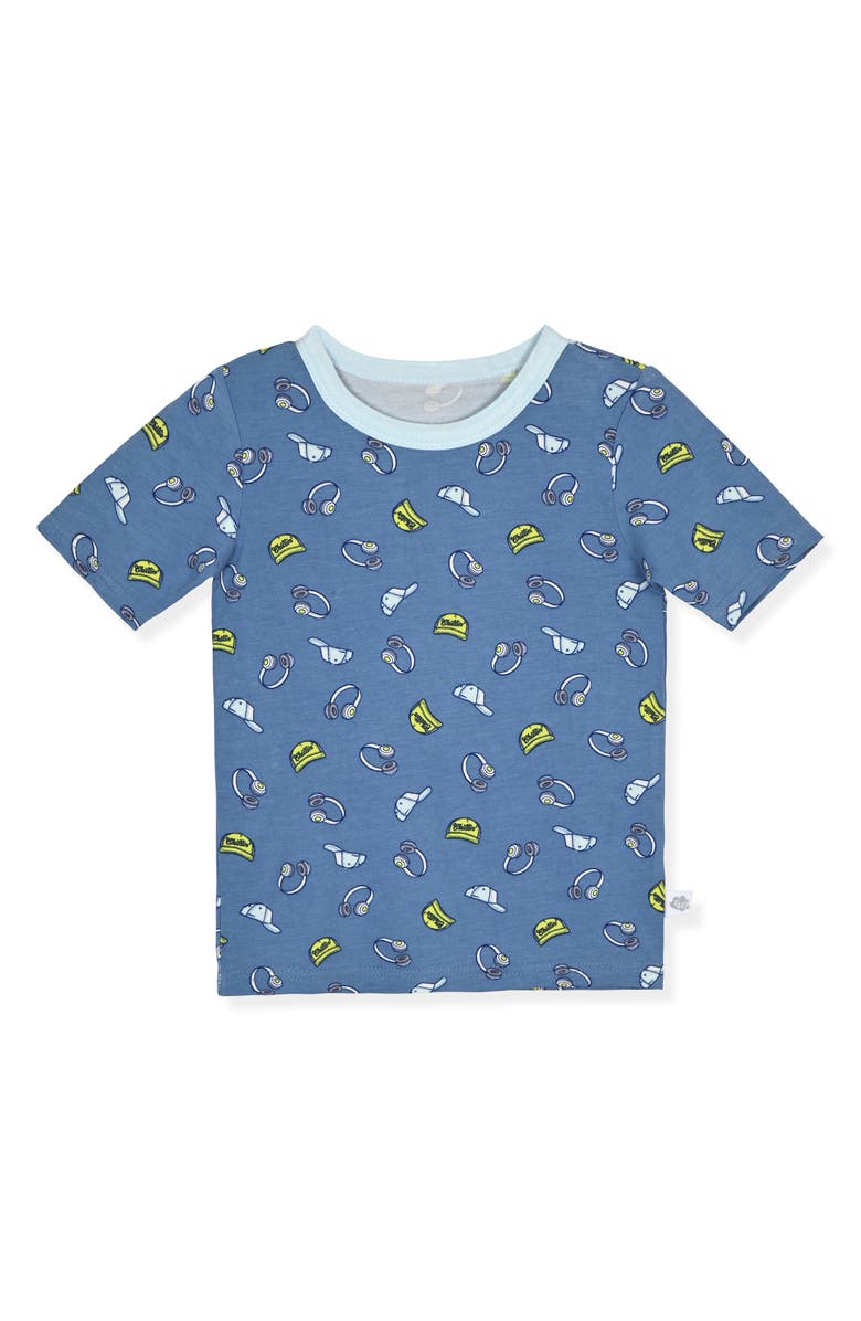 SLEEP ON IT Kids' Assorted 2-Pack Print Fitted Two-Piece Pajamas, Alternate, color, Blue