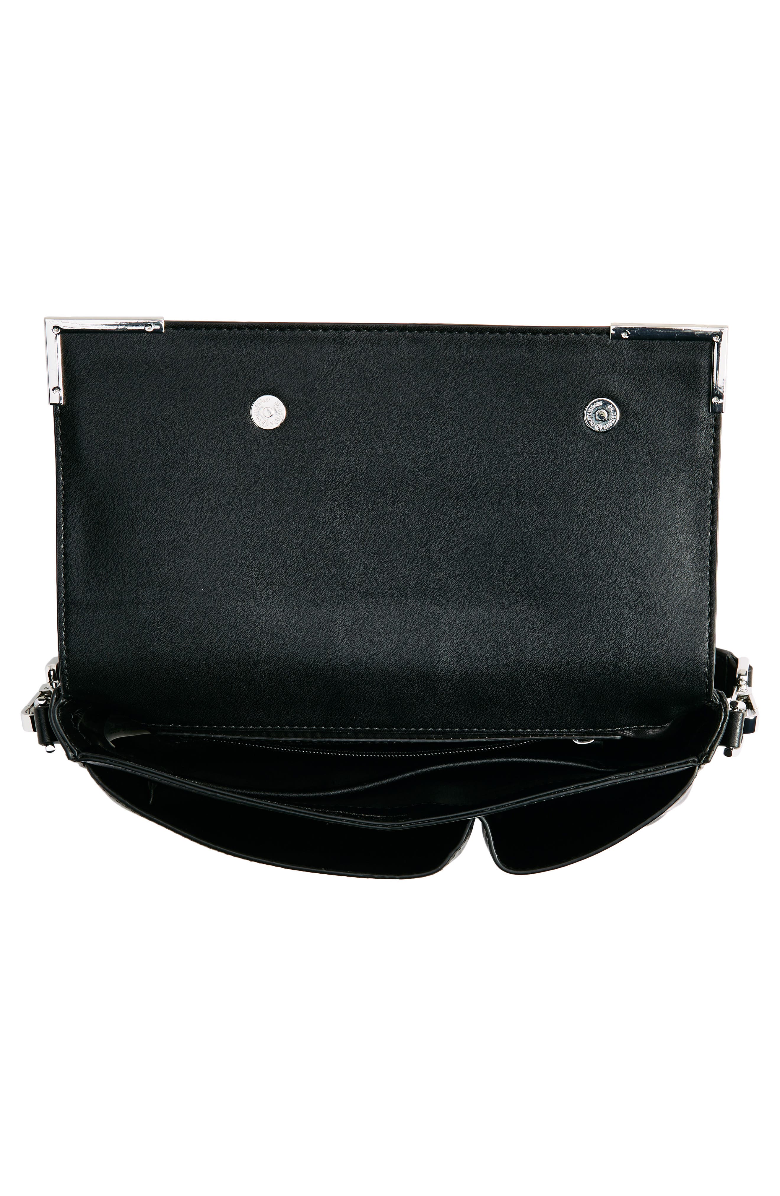 Calvin Klein Mica Woven Shoulder Bag, Alternate, color, 