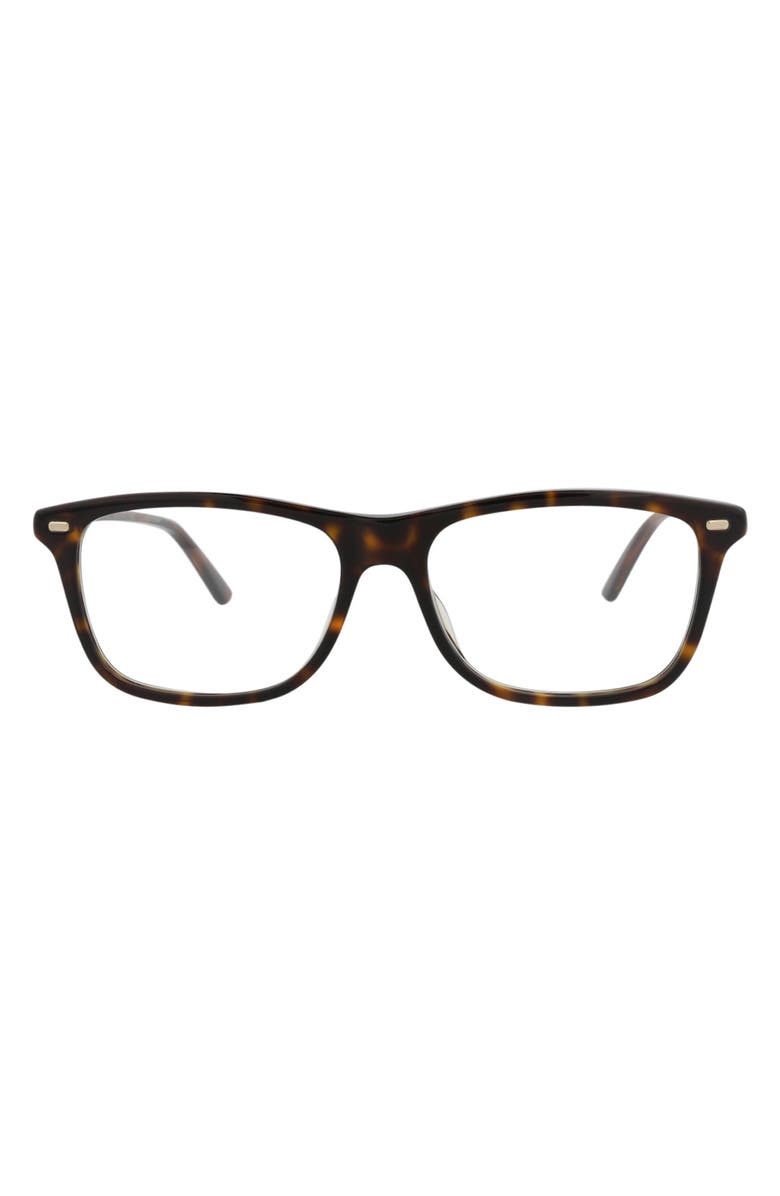Gucci 55mm Rectangular Optical Glasses, Main, color,