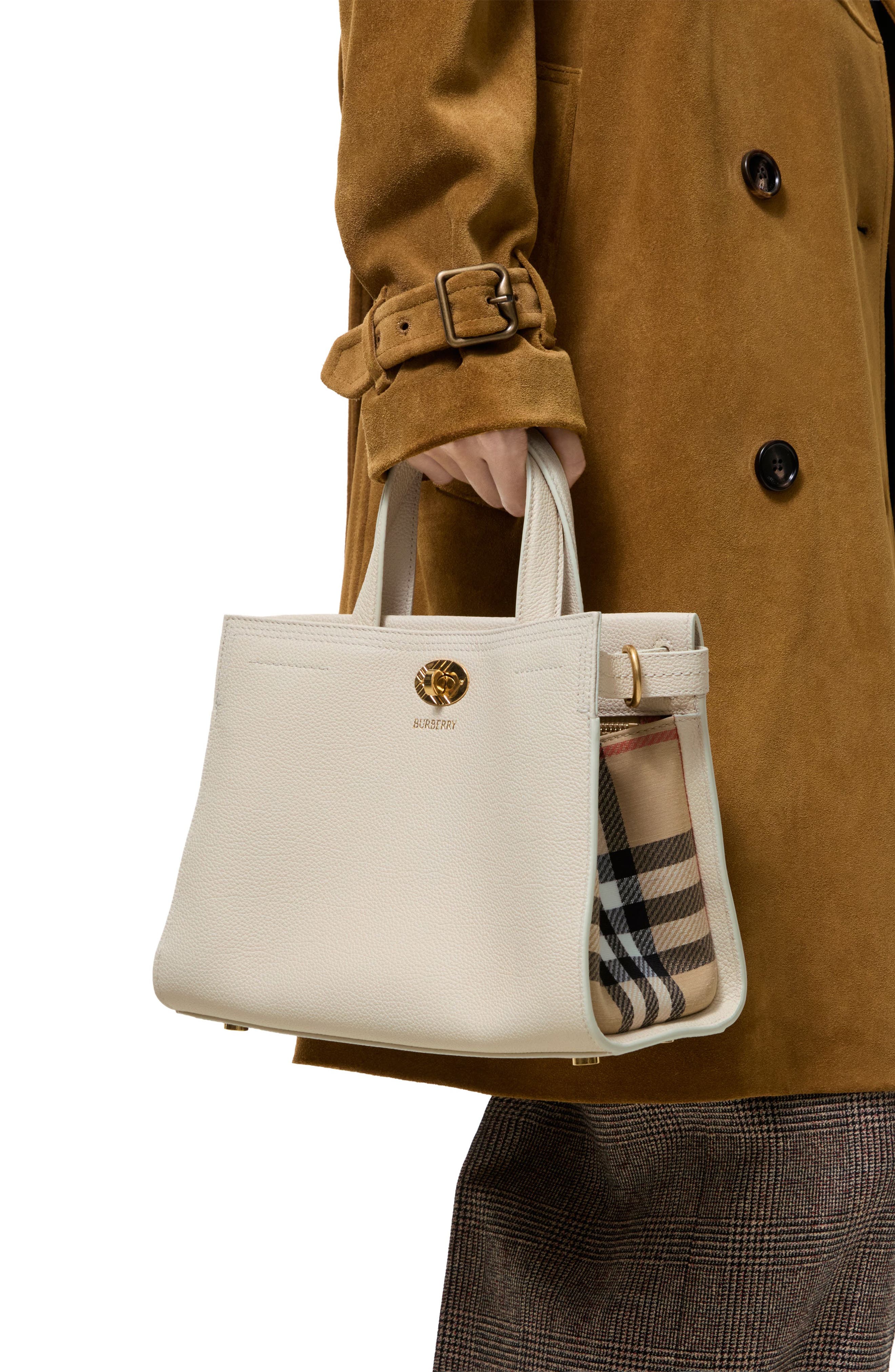 Mini Cotswolds Leather Tote, Alternate, color, SOAP