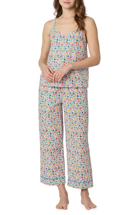 Print Crop Pajamas