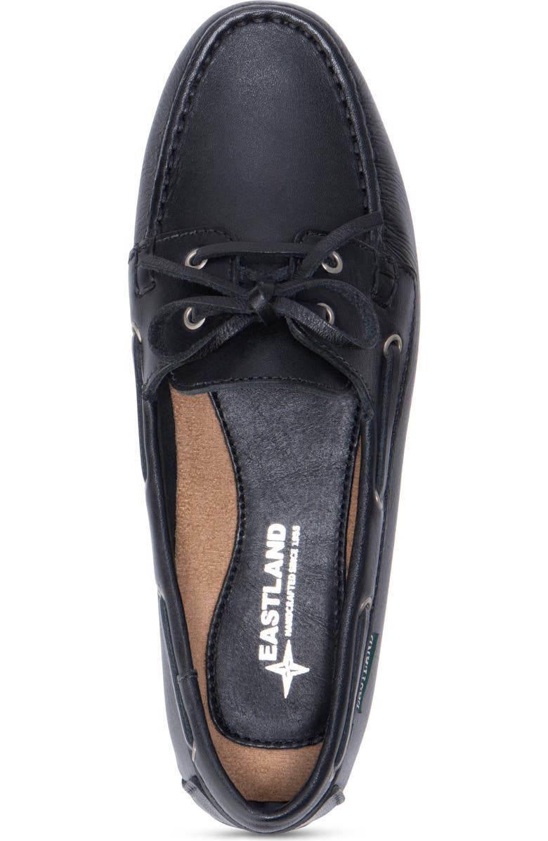 Eastland Elana Leather Loafer, Alternate, color, Black