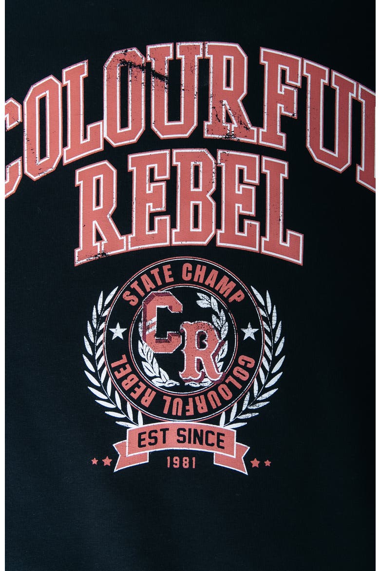CR Varsity Relaxed Sweat, Alternate, color, Black
