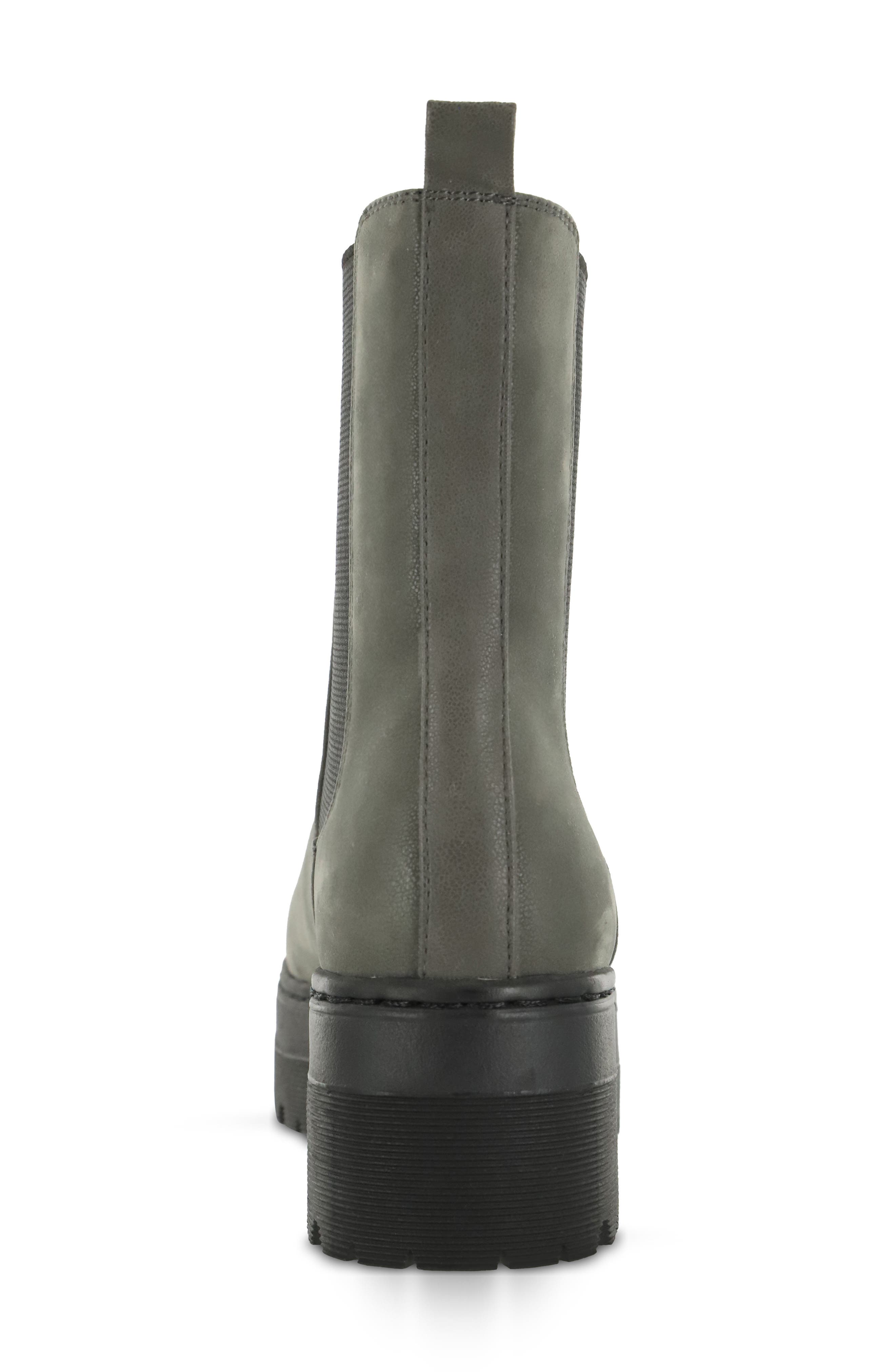 MIA Cayden Women's Pull-On Boots - Textile & Synthetic Upper, Block Heel, Round Toe - View #12