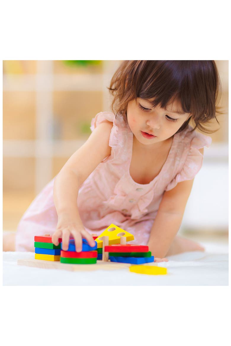 Geometric Sorting Board, Alternate, color, ASSORTED