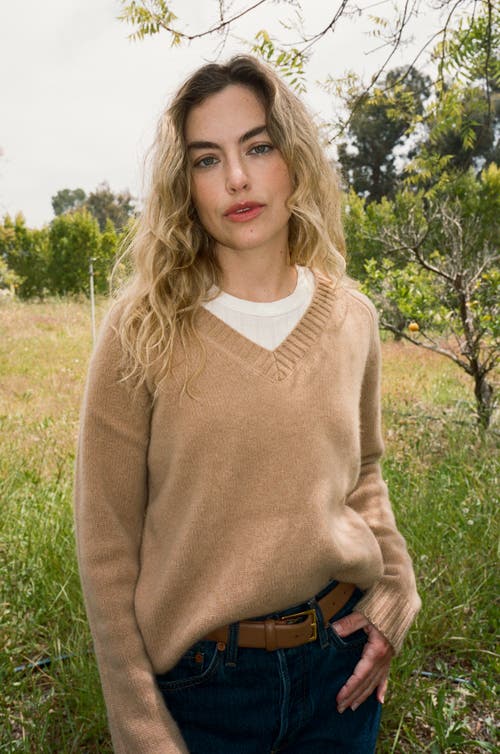 Vir Vita Amalia Sweater In Nude