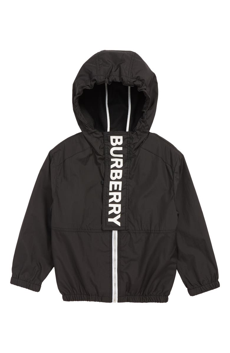 Burberry Austin Logo Hooded Windbreaker, Main, color, 