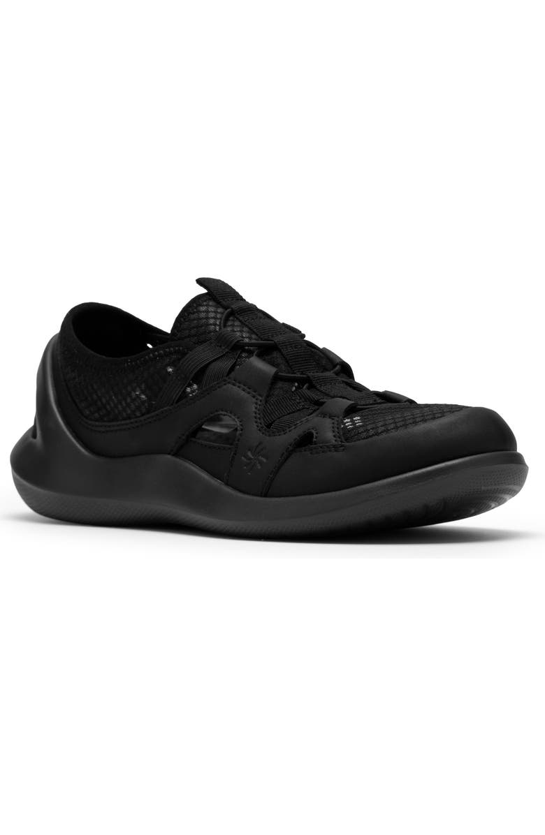 Clarks<sup>®</sup> Solevana Slip-On Sneaker, Main, color, Black
