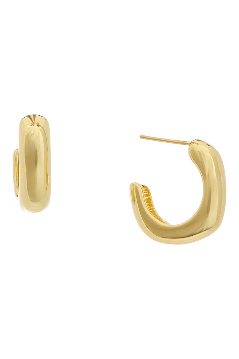 Hoop Earrings, Main, color, YELLOW